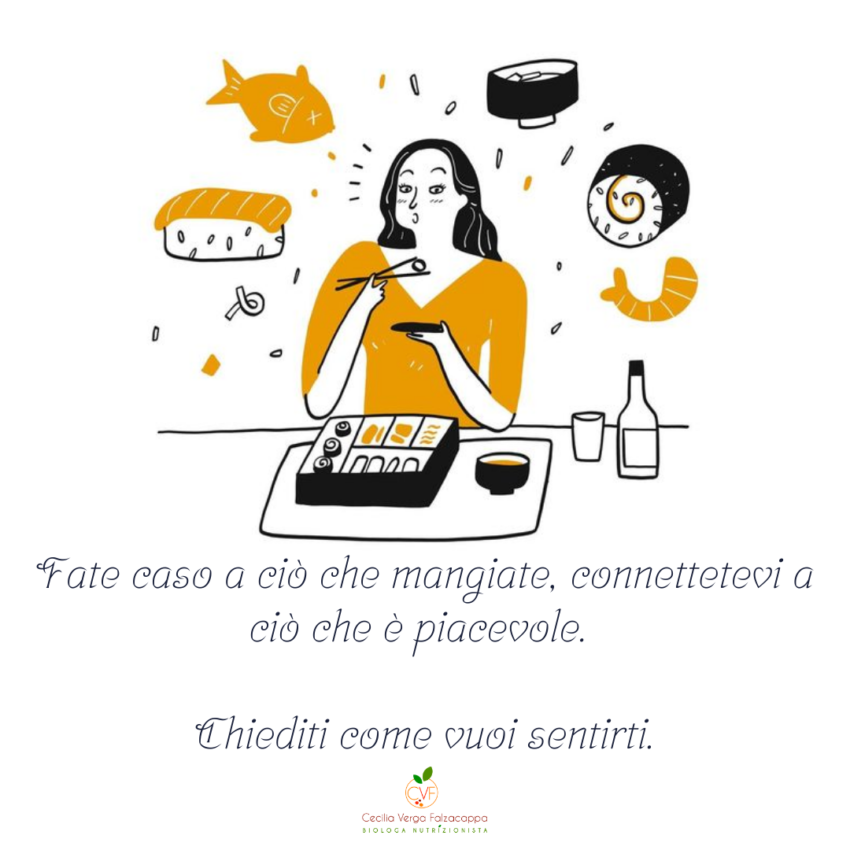 Intuitive Eating. Scopri il lato soddisfacente del cibo.