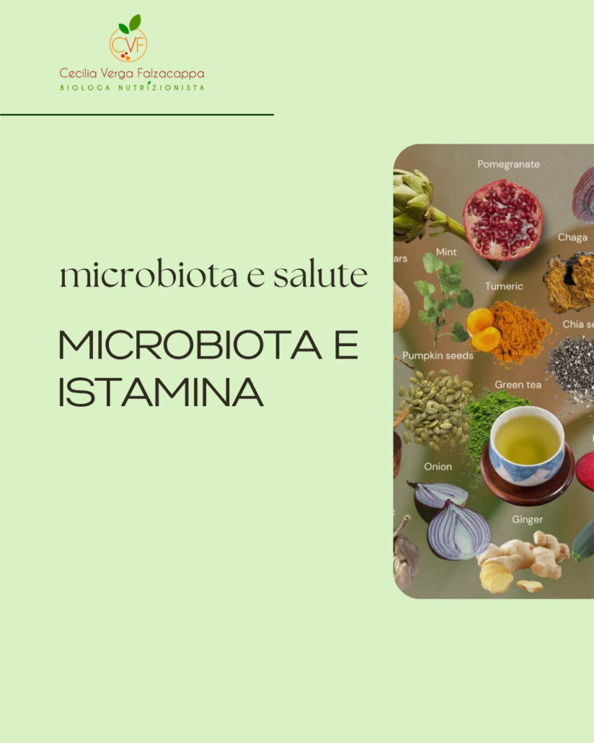 Microbiota e Istamina